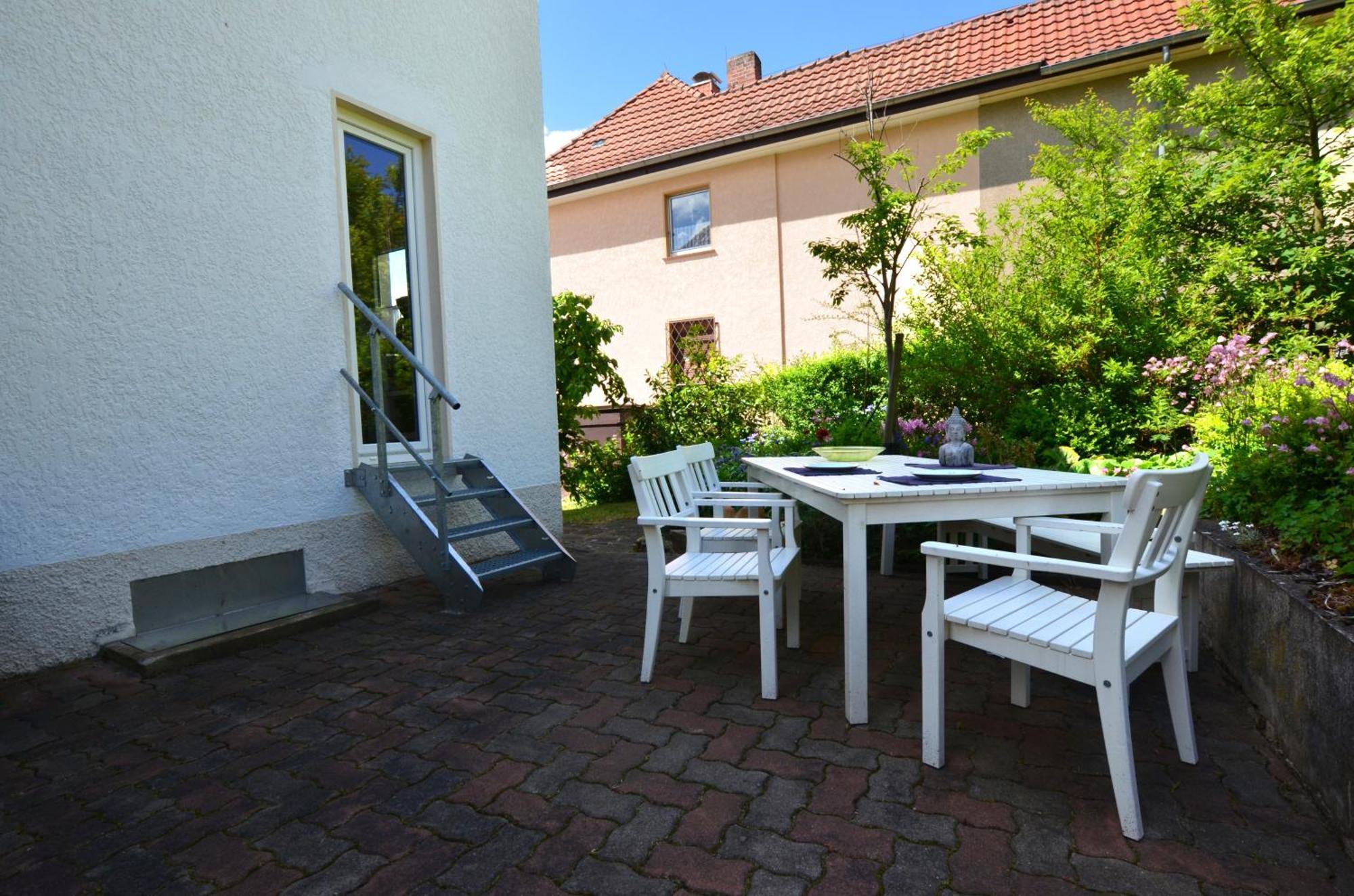 Ferienwohnung Frederic Mit Kamin 바트사흐사 외부 사진